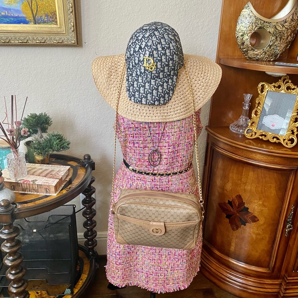 Vintage Large Microguccisima crossbody camera bag - Picture 9 of 9